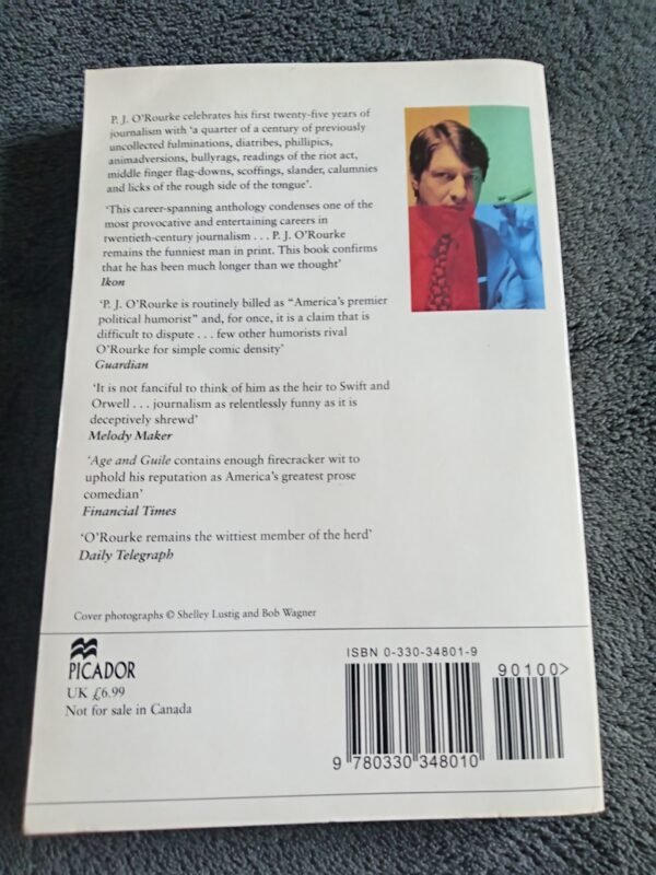 Age and Guile: Book by P. J. O'Rourke - Image 4