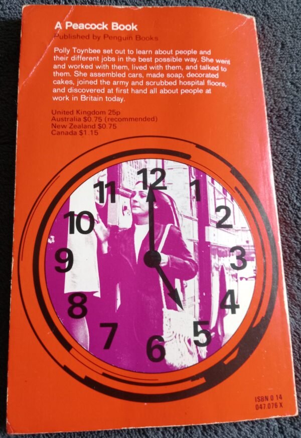 A Working Life: Book by Polly Toynbee - Image 4