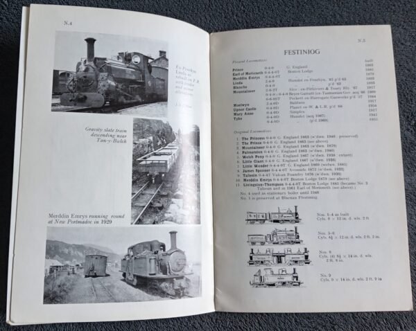 The Narrow Gauge Railways of Wales No. 2 (Ninth edition): Book by R. W. Kidner - Image 7