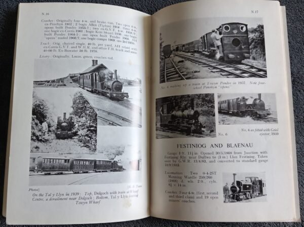 The Narrow Gauge Railways of Wales No. 2 (Ninth edition): Book by R. W. Kidner - Image 13