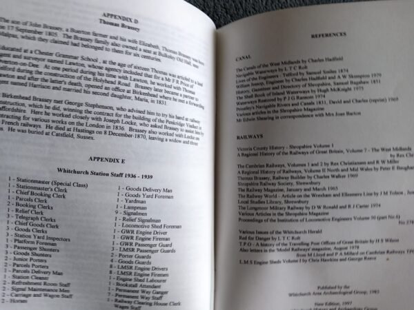 Transport in the Whitchurch Area Part II: Canal & Railways: Booklet by D.B. Barnard - Image 12
