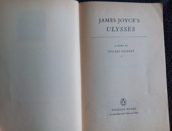 James Joyce's Ulysses: A Study by Stuart Gilbert