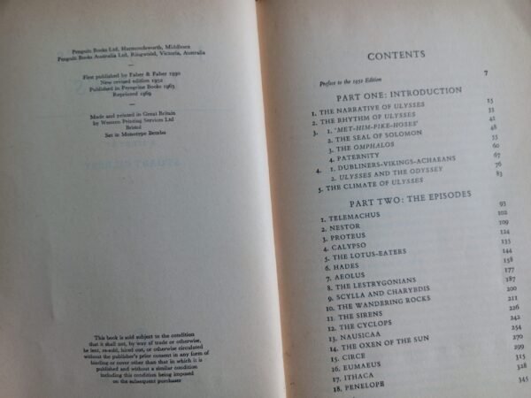 James Joyce's Ulysses: A Study by Stuart Gilbert