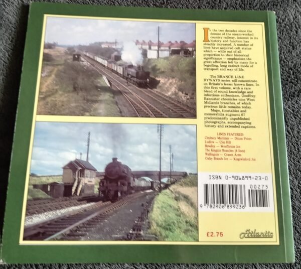 Branch Line Byways The West Midlands