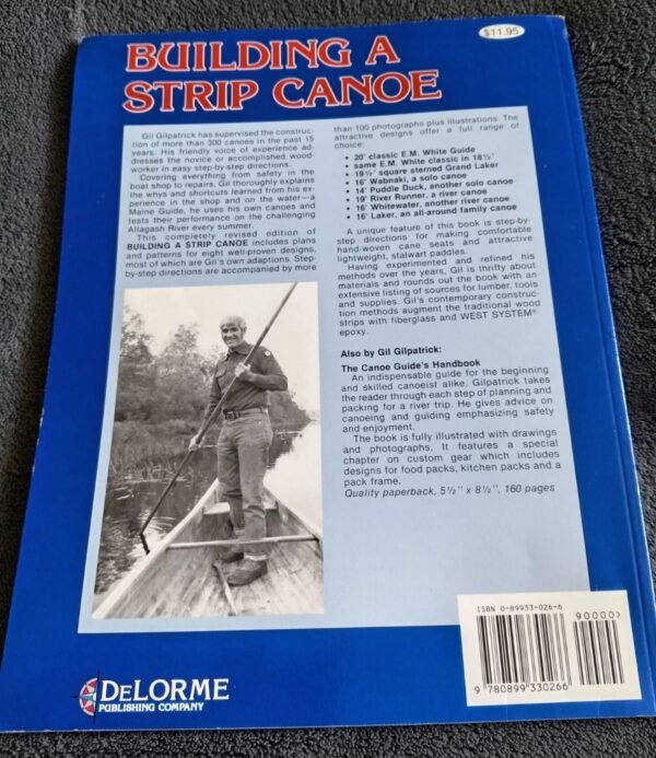 Building A Strip Canoe Book by Gil Gilpatrick