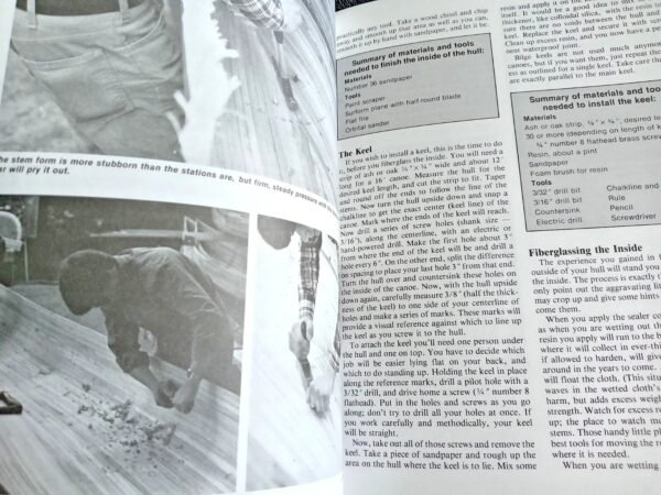 Building A Strip Canoe Book by Gil Gilpatrick