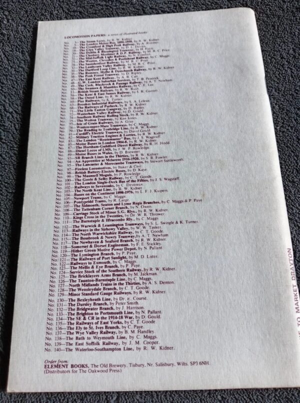 The Stoke to Market Drayton Line: Railway Booklet by C R Lester