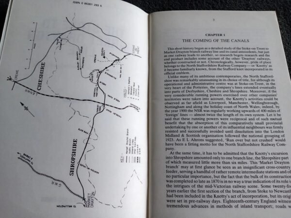 The Stoke to Market Drayton Line: Railway Booklet by C R Lester