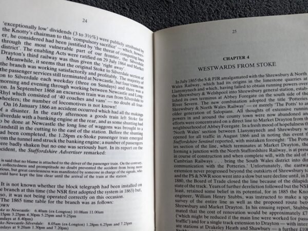 The Stoke to Market Drayton Line: Railway Booklet by C R Lester