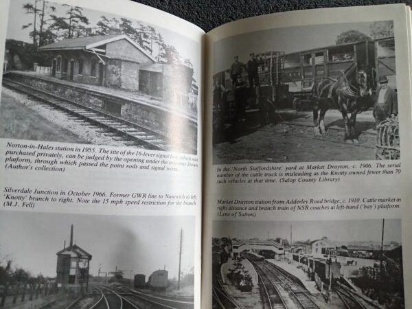 The Stoke to Market Drayton Line: Railway Booklet by C R Lester