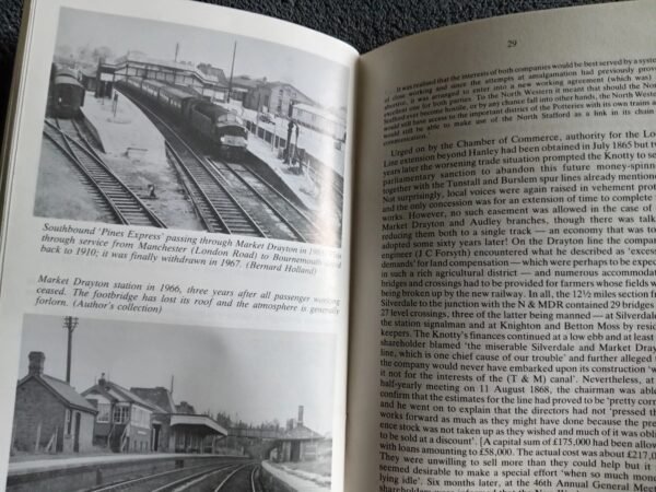 The Stoke to Market Drayton Line: Railway Booklet by C R Lester