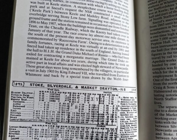 The Stoke to Market Drayton Line: Railway Booklet by C R Lester