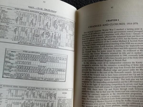 The Stoke to Market Drayton Line: Railway Booklet by C R Lester