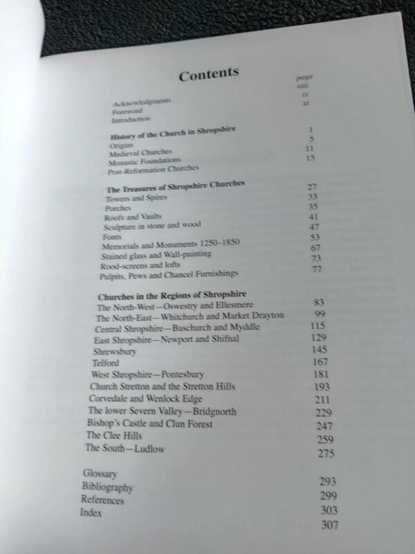 Churches of Shropshire & Their Treasures Book by John Leonard
