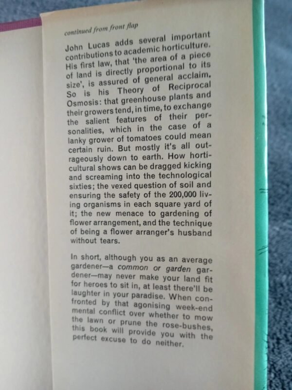 Backs to the Garden Wall: Book by John Lucas with Cartoons by John Jensen - Image 5
