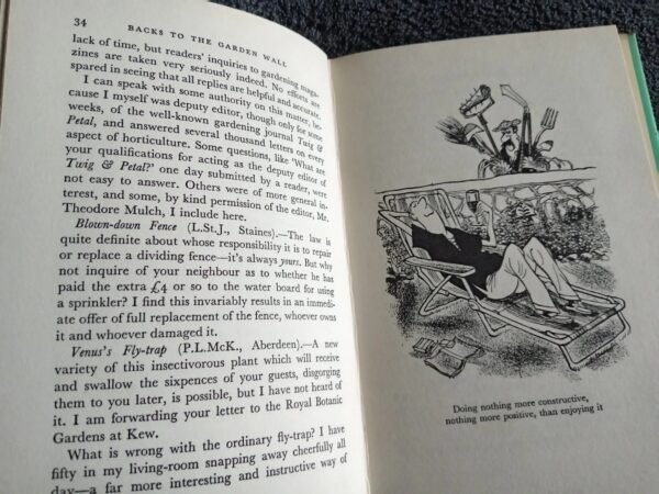 Backs to the Garden Wall: Book by John Lucas with Cartoons by John Jensen - Image 11
