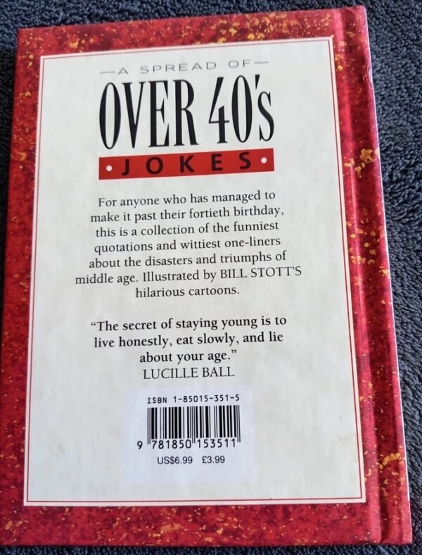 Over 40's Jokes Book: Pocketbook with Cartoons by Bill Stott - Image 4
